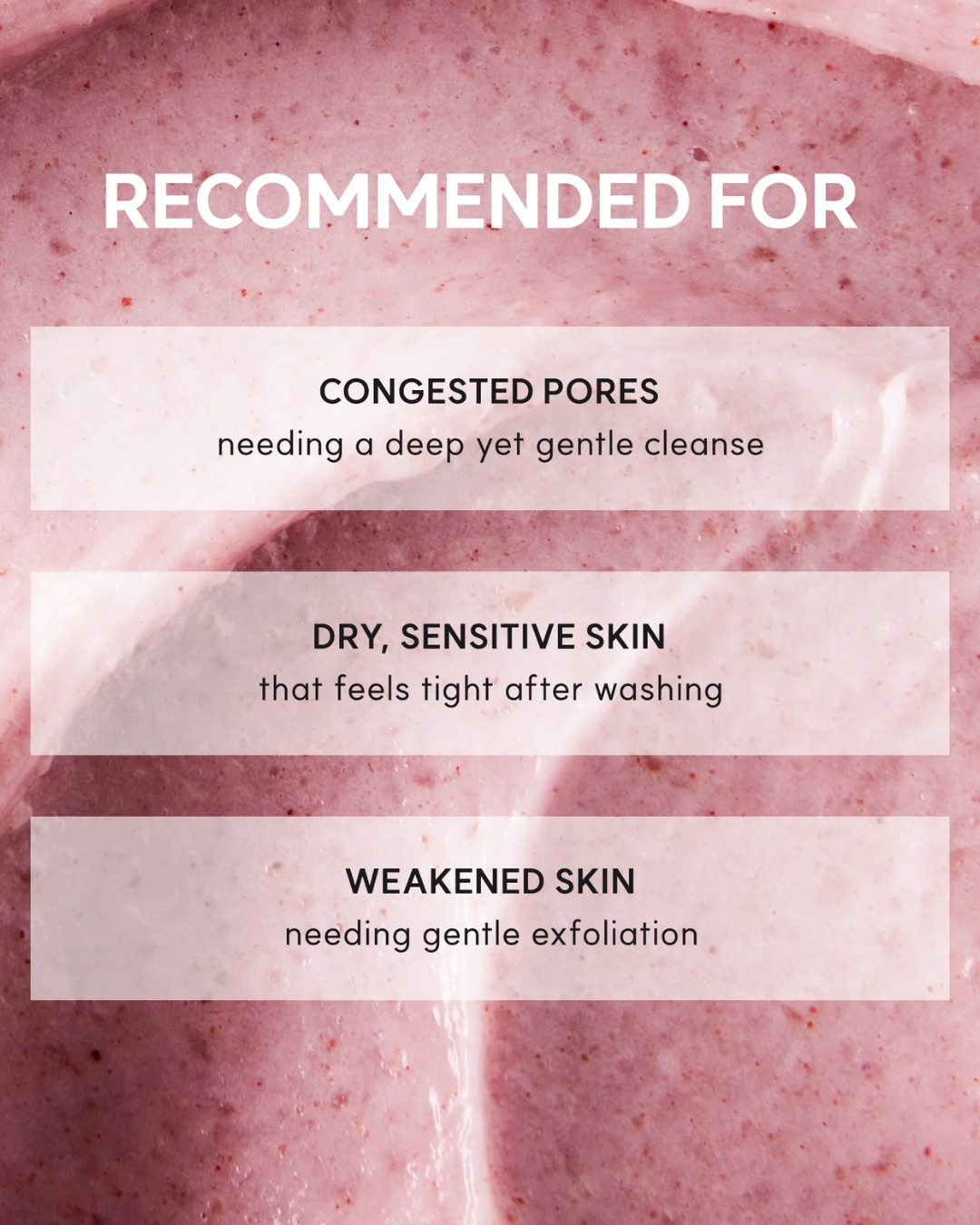 Fresh Rosehip Mochi Cleanser 120g