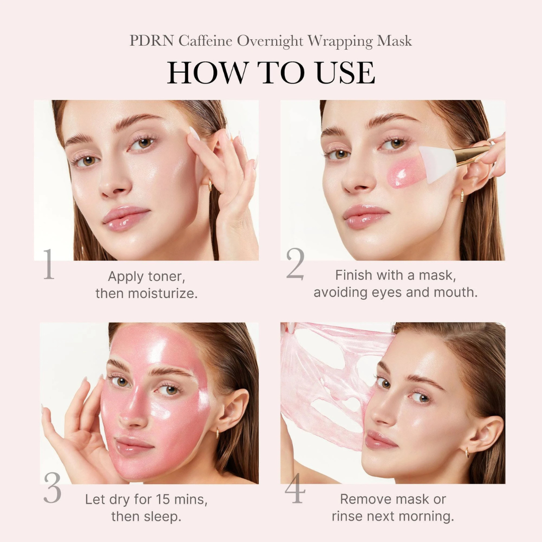 PDRN Pink Caffeine Overnight Wrapping Mask 75ml