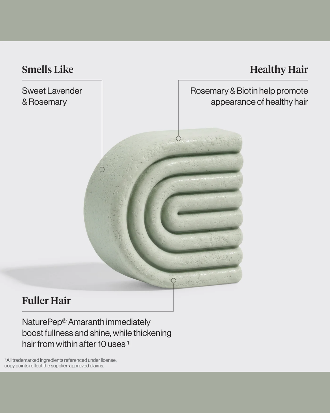Rosemary & Biotin Volumizing Conditioner Bar