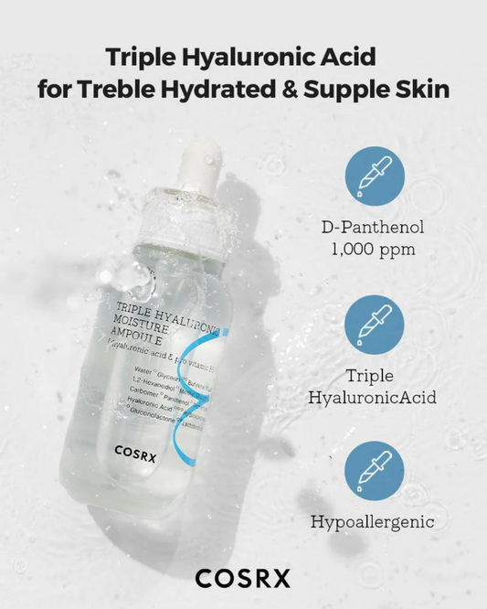 Hydrium Triple Hyaluronic Moisture Ampoule 40ml
