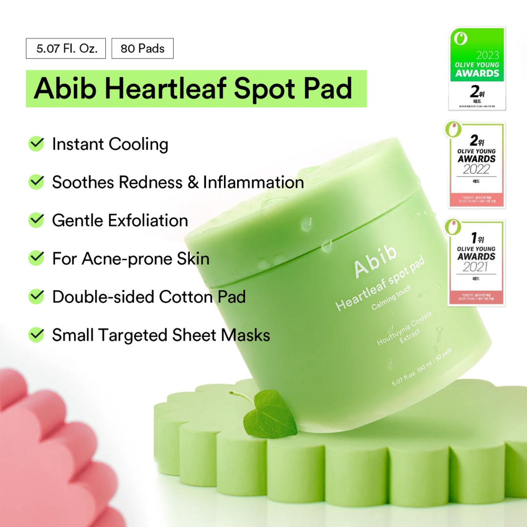 Heartleaf Spot Pad Calming Touch (80 pads)