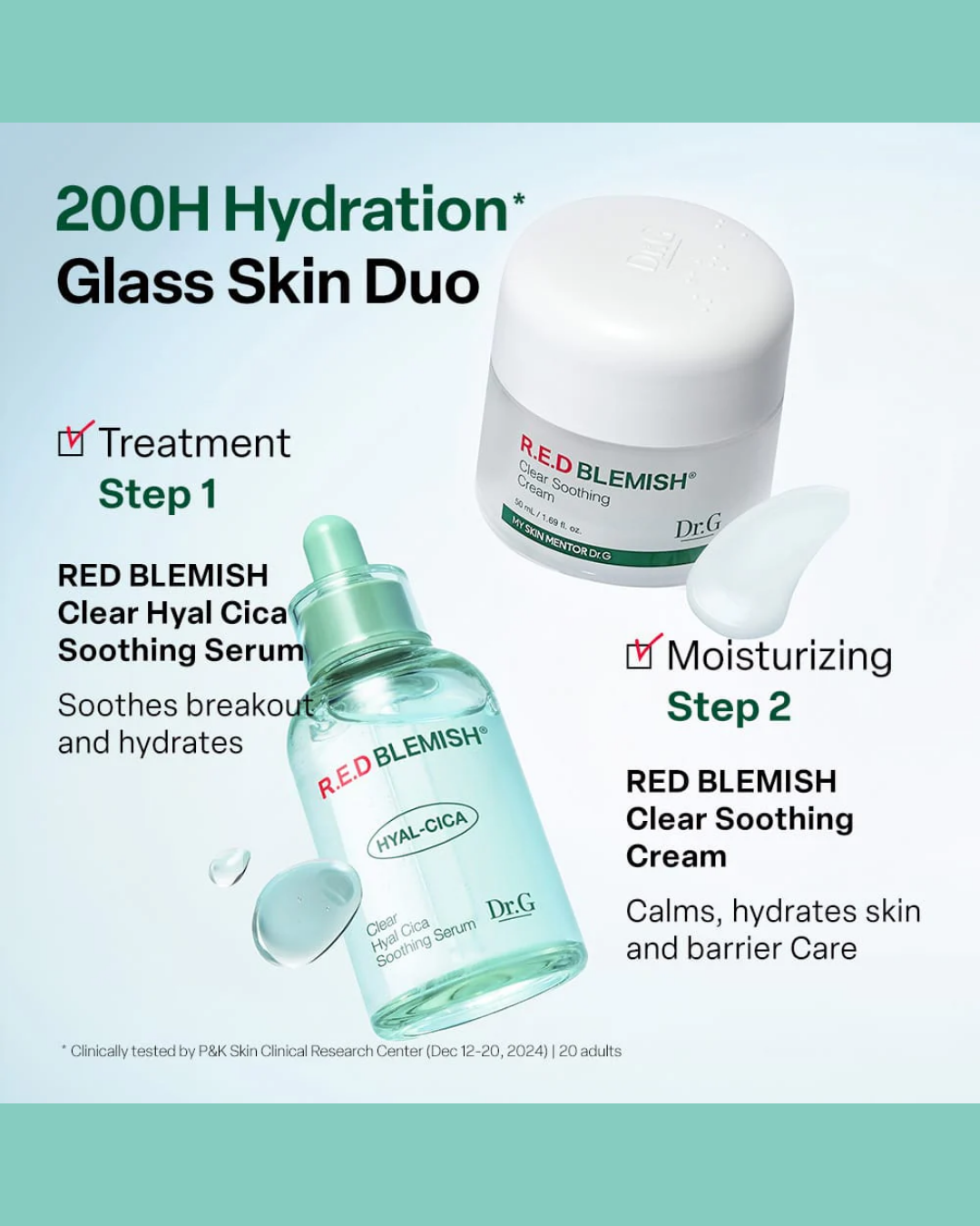Red Blemish Clear Hyal Cica Soothing Serum 50ml