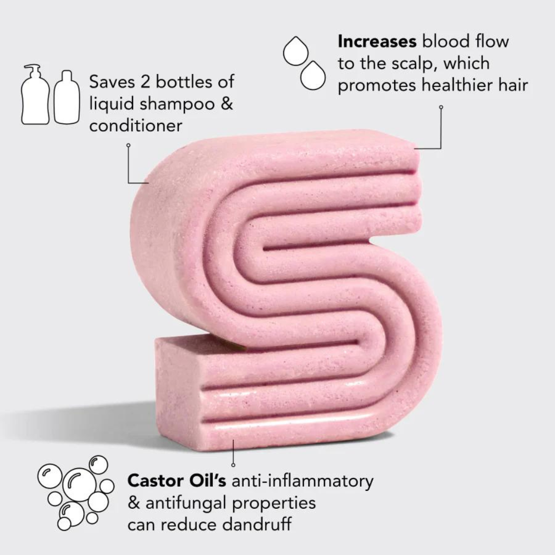 Castor Oil Nourishing Shampoo Bar 3.2 oz (91g)
