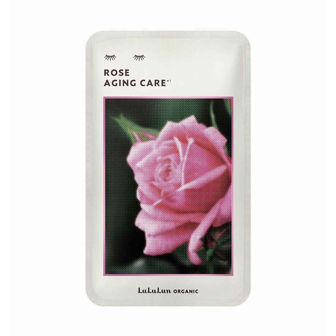 Organic Sheet Mask, Rose For Aging Skin (1 Sheet)