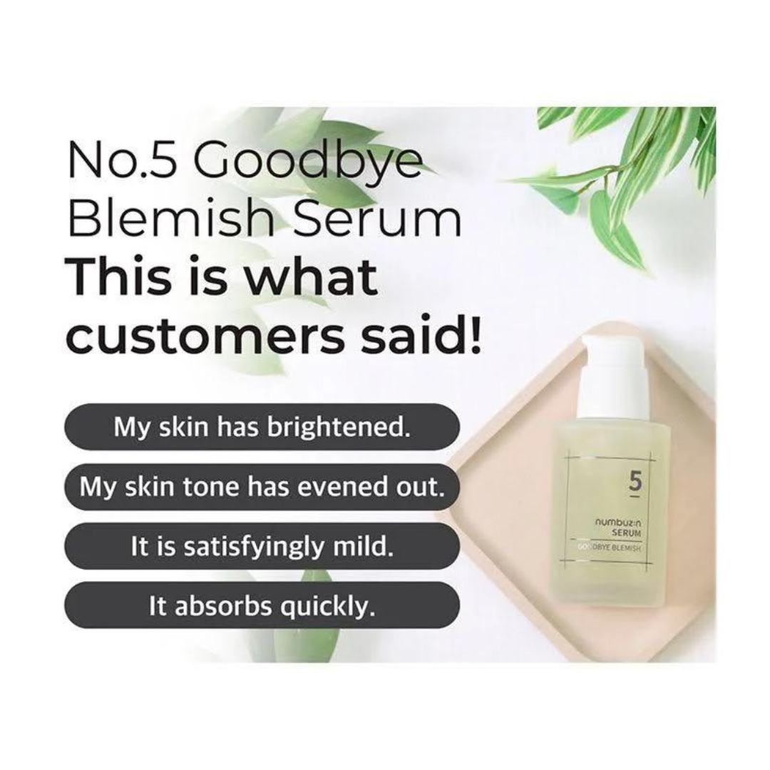 No.5 Goodbye Blemish Serum 50ml