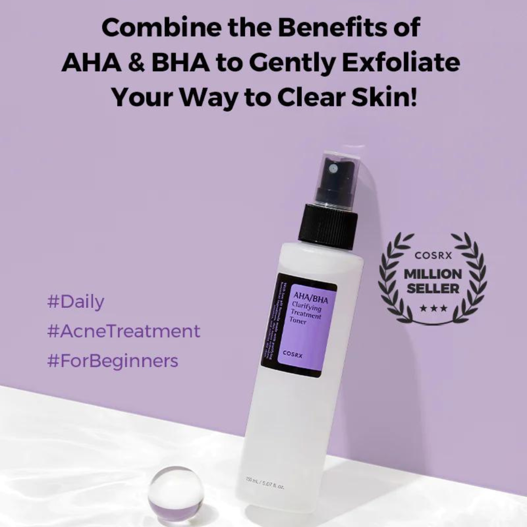 AHA/BHA Clarifying Treatment Facial Toner 150ml