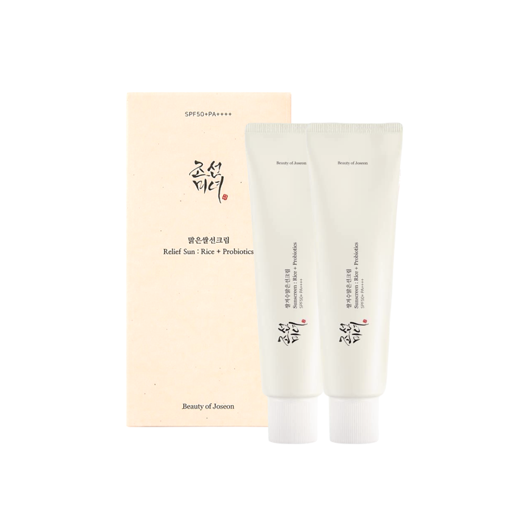 Relief Sun: Rice + Probiotics Set (2 Pcs)