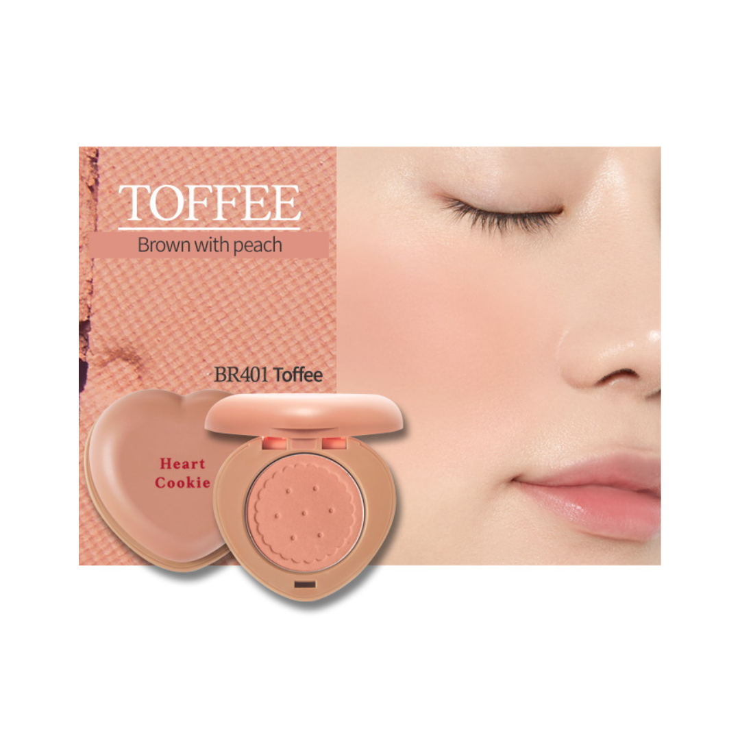 Heart Cookie Blusher (5 Colours)