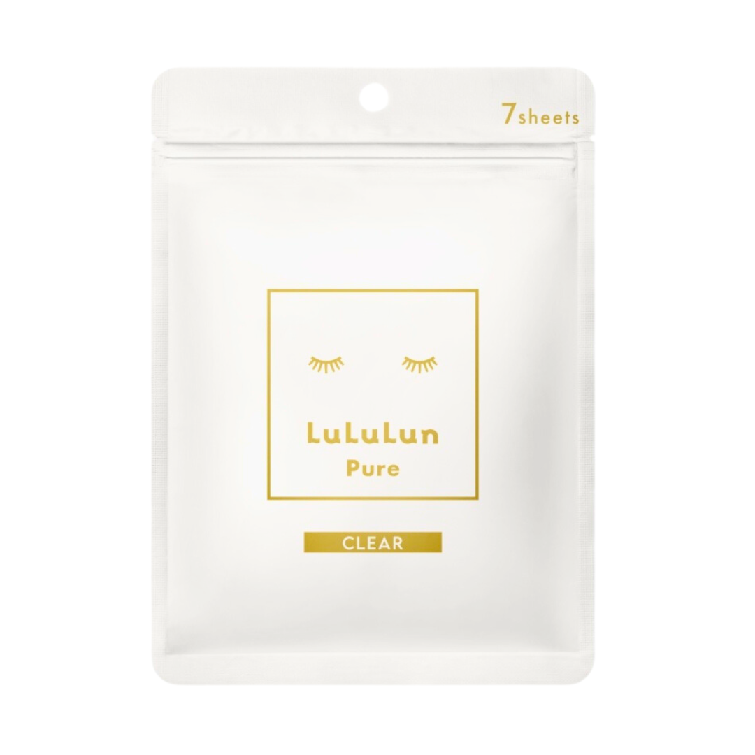 Pure White Clear Facial Sheet Mask (7 Sheets)