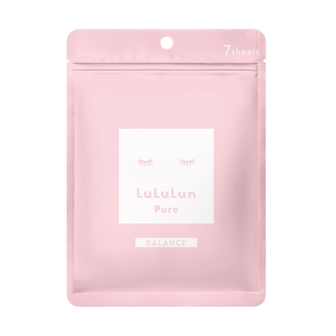 Pure Pink Balance Facial Sheet Mask (7 Sheets)