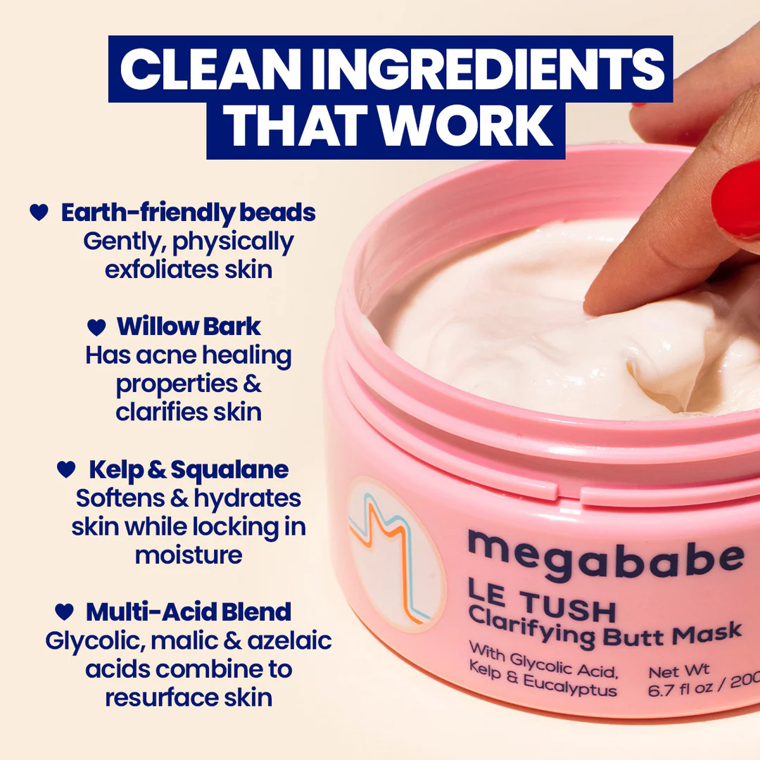 Le Tush Clarifying Butt Mask 200ml