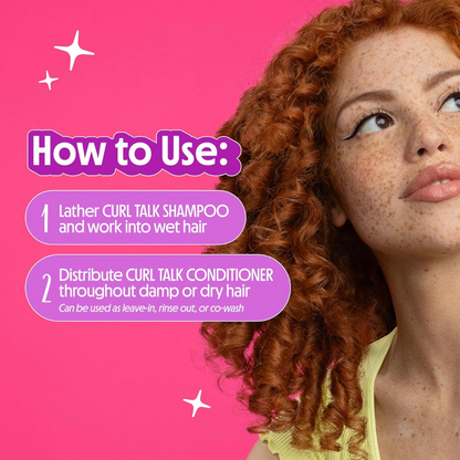 Curl Talk Curl Care Shampoo 355ml