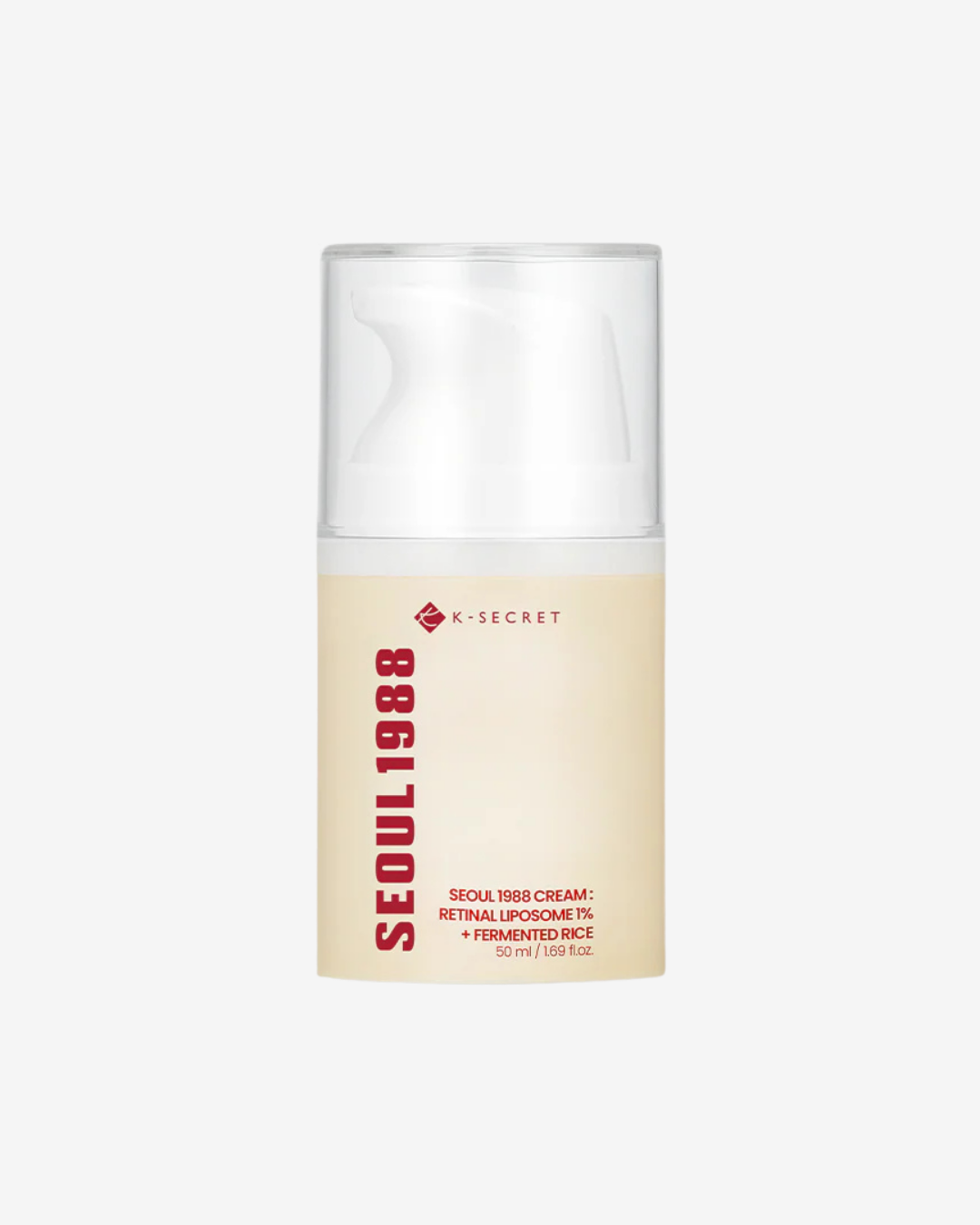 SEOUL 1988 Cream: Retinal Liposome 1% + Fermented Rice 50ml
