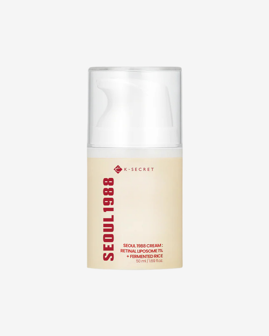 SEOUL 1988 Cream: Retinal Liposome 1% + Fermented Rice 50ml