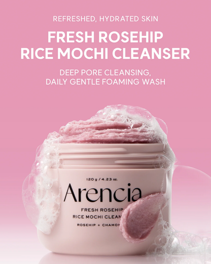 Fresh Rosehip Mochi Cleanser 120g