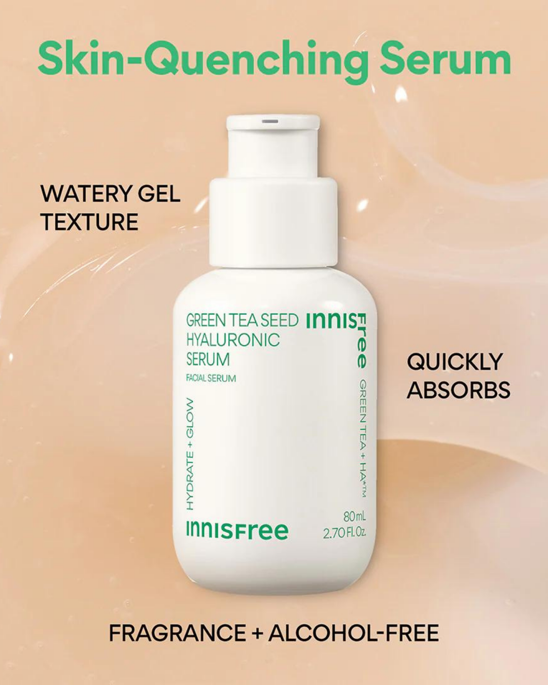 Green Tea Seed Hyaluronic Serum 80ml