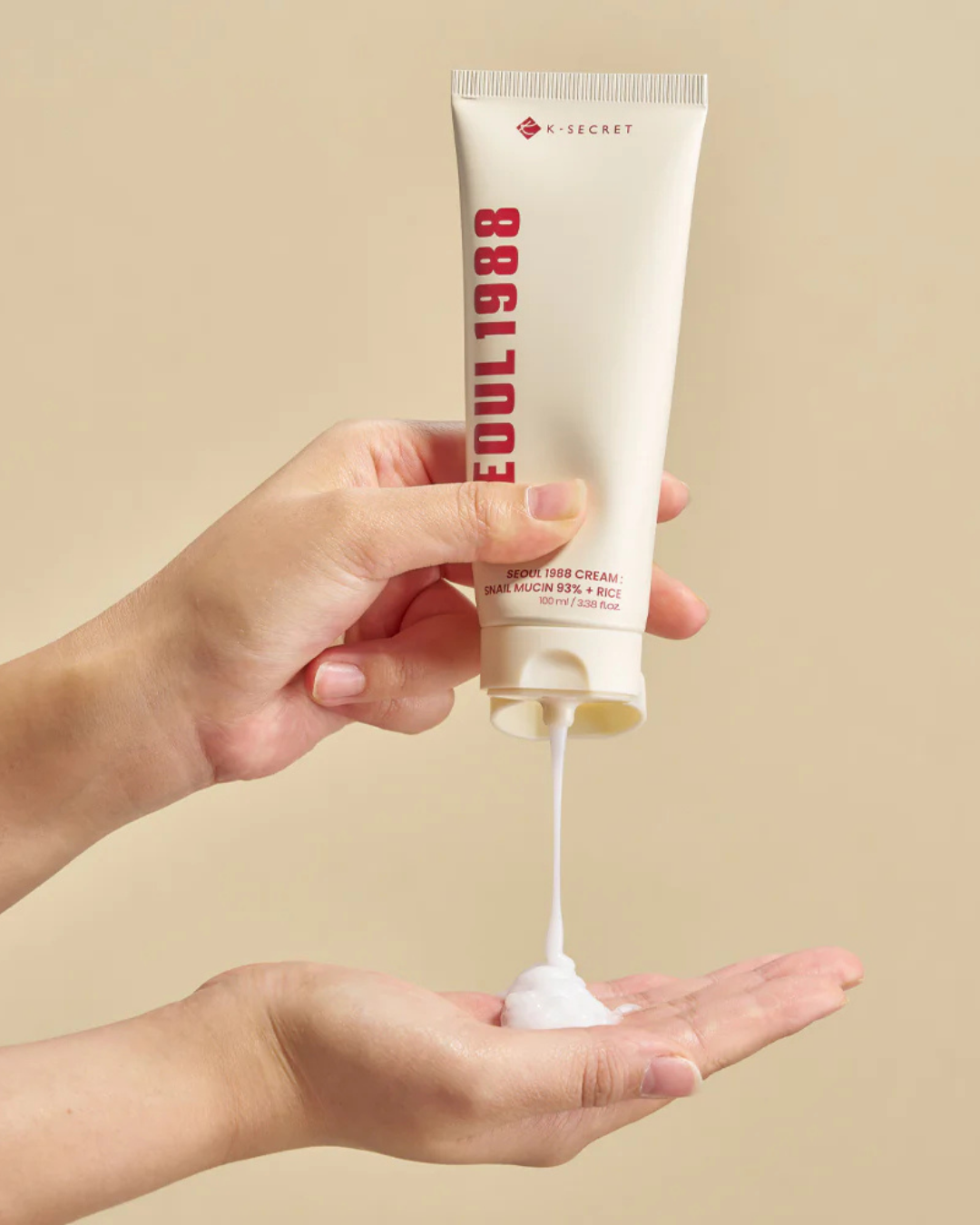 SEOUL 1988 Cream: Snail Mucin 93% + Rice 100ml