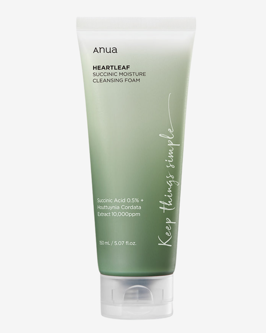 Heartleaf Succinic Moisture Cleansing Foam 150ml