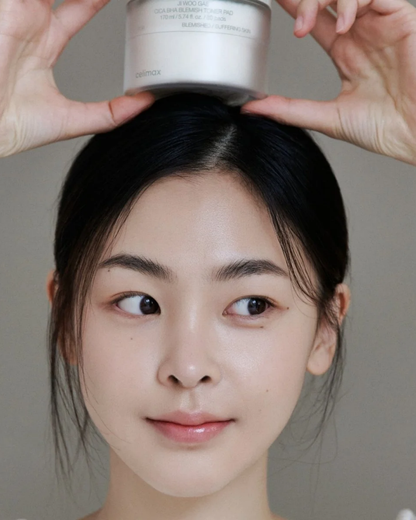 Ji Woo Gae Cica BHA Blemish Toner Pad (60 Pads)
