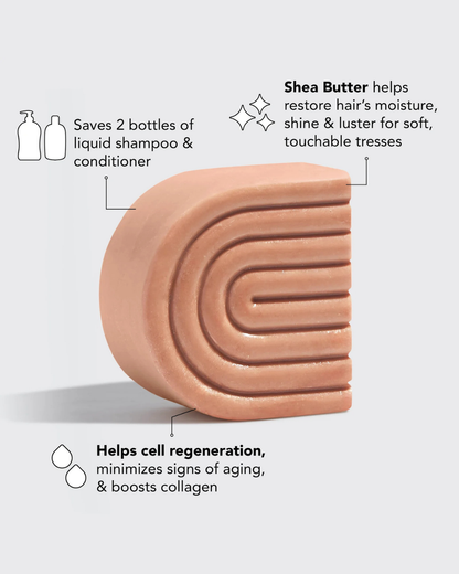 Shea Butter Nourishing Conditioner Bar 2.7 oz (77g)
