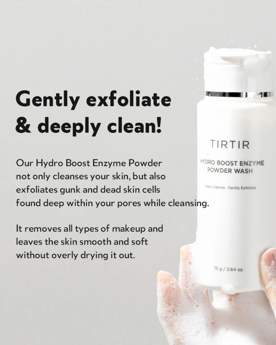 Hydro Boost Enzyme Powder Wash 75g