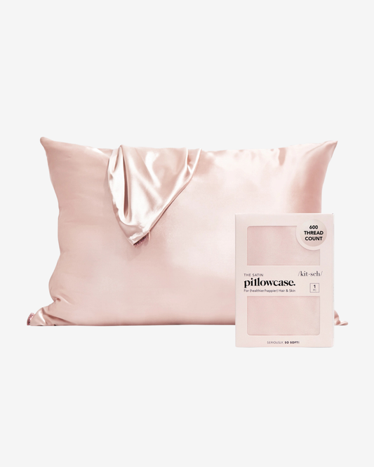 Blush Satin Pillowcase