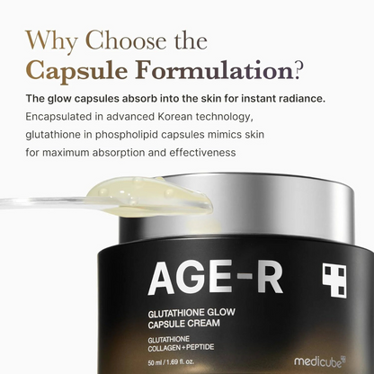AGE-R Glutathione Glow Capsule Cream 50ml