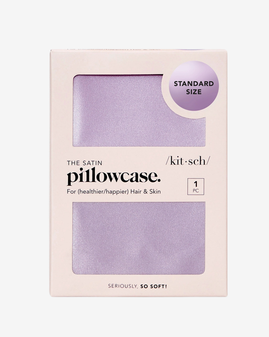 Lavender Satin Pillowcase