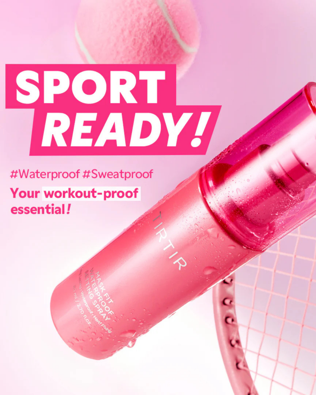 Mask Fit Waterproof Setting Spray 80ml