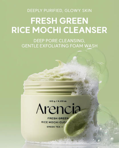Fresh Green Rice Mochi Cleanser 120g
