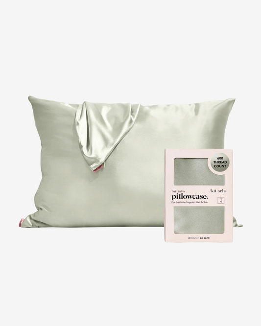 Sage Satin Pillowcase