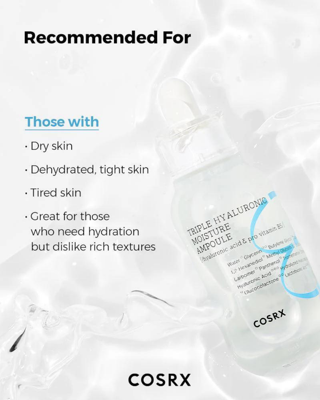 Hydrium Triple Hyaluronic Moisture Ampoule 40ml