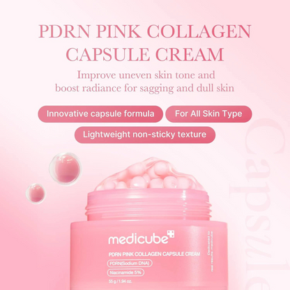 PDRN Pink Collagen Capsule Cream 55g