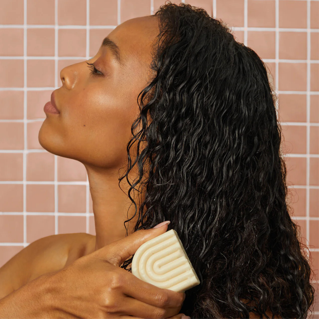 Coconut Repair Conditioner Bar/Mask for Dry Damaged Hair