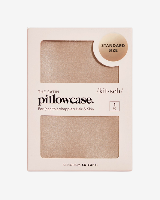 Champagne Satin Pillowcase