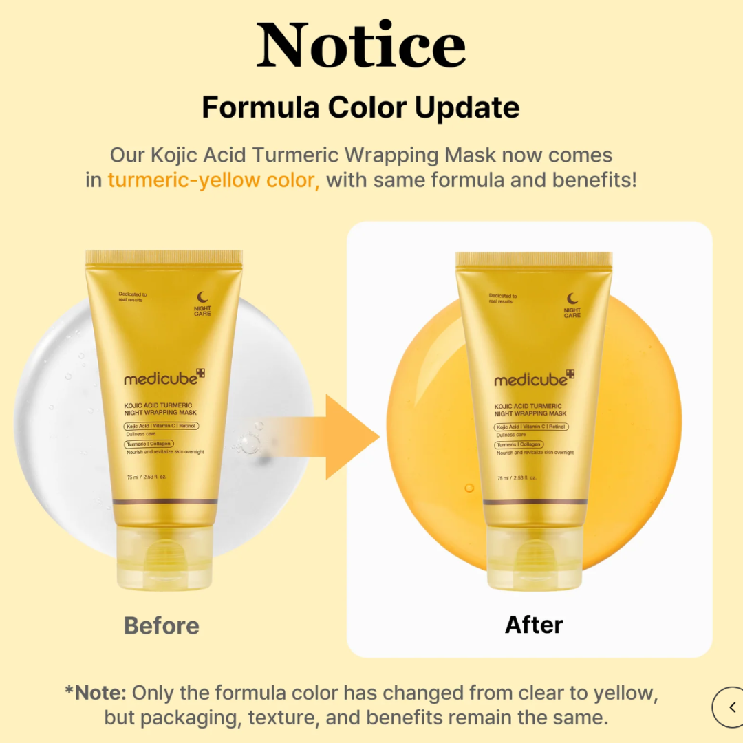 Kojic Acid Turmeric Night Wrapping Mask 75ml