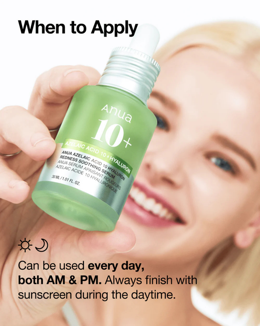 Azelaic Acid 10 Hyaluron Redness Soothing Serum 30ml
