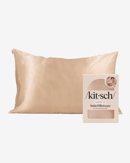 Champagne Satin Pillowcase