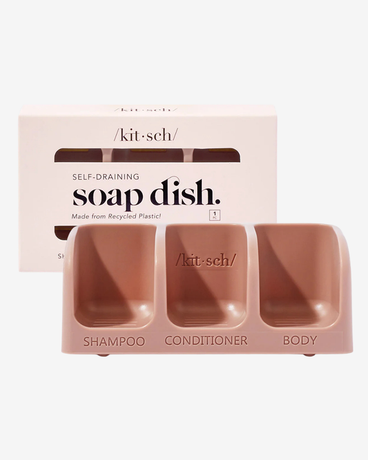 Self-Draining Soap Dish - Terracotta