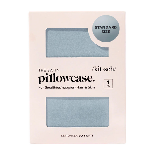 Haze Blue Satin Pillowcase