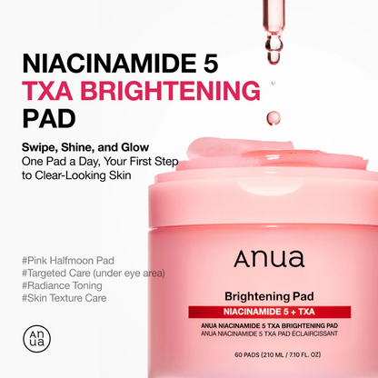 Niacinamide 5 TXA Brightening Pad (60 pads)