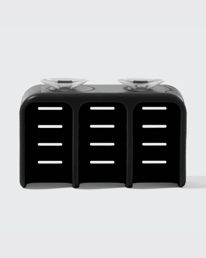 Self-Draining Soap Dish – Black