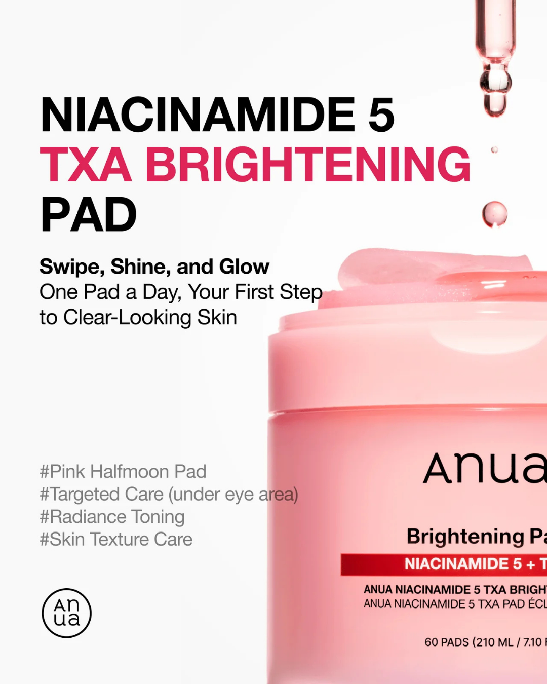 Niacinamide 5 TXA Brightening Pad (60 pads)