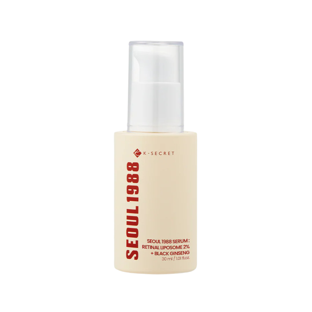 SEOUL 1988 Serum: Retinal Liposome 2% + Black Ginseng 30ml