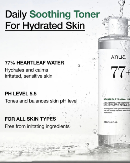 Heartleaf 77% Soothing Toner