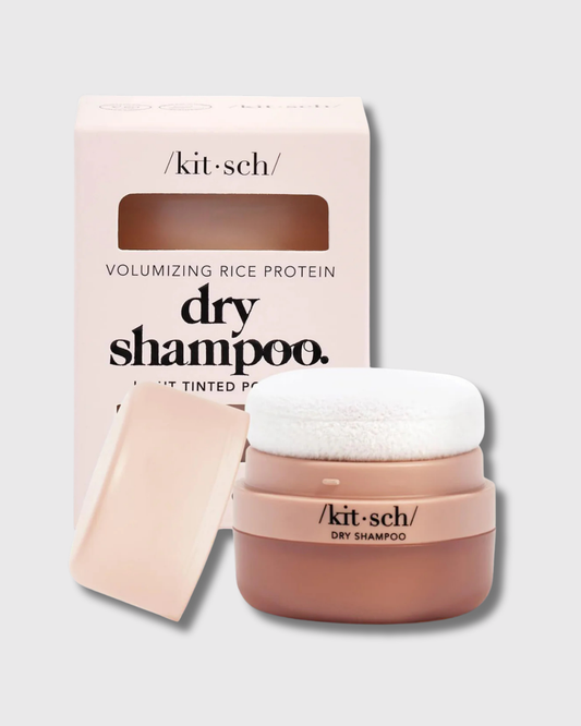 Light Volumizing Rice Protein Dry Shampoo with Puff