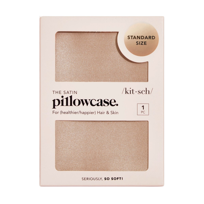 Champagne Satin Pillowcase
