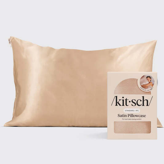 Champagne Satin Pillowcase