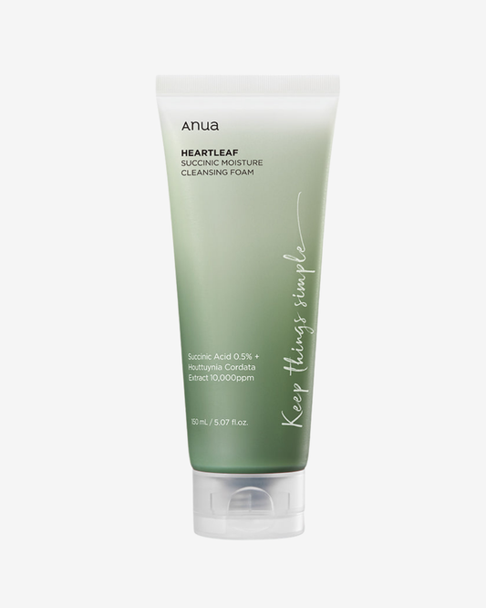 Heartleaf Succinic Moisture Cleansing Foam 150ml