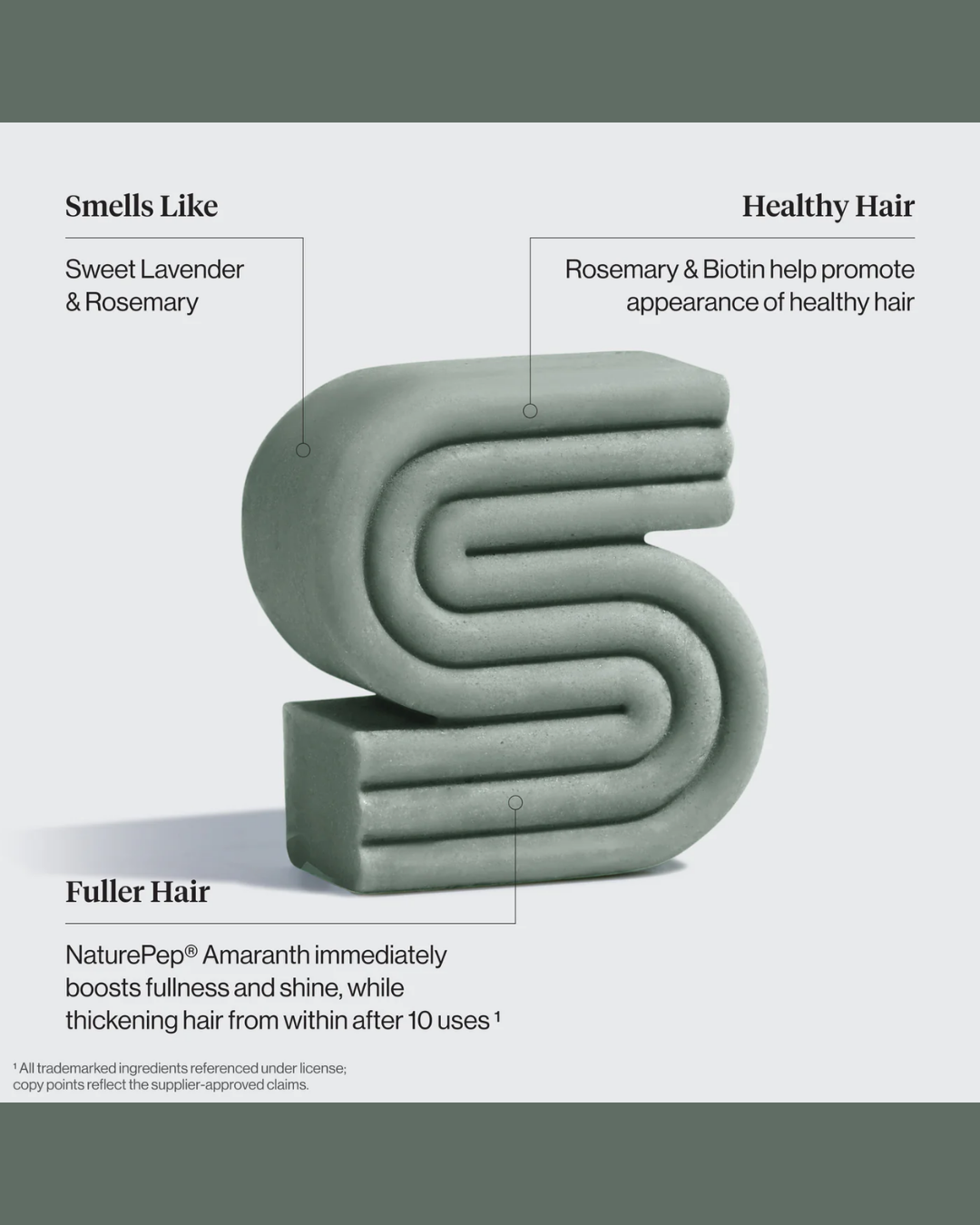 Rosemary & Biotin Volumizing Shampoo Bar
